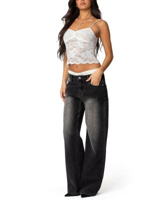 Rut Sheer Lace Tank Top