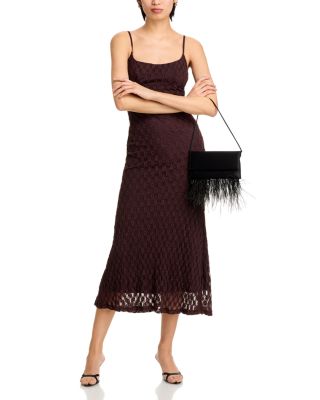 Adoni Crochet Midi Dress