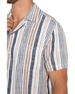 Short Sleeve Button Up Camp Shirt