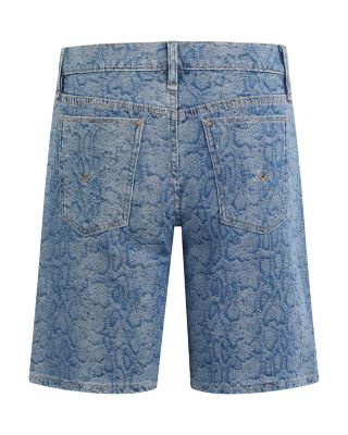 Printed London Low Rise Long Shorts