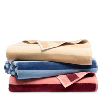 Hudson Park Harbor Beach Striped Towel - Exclusive