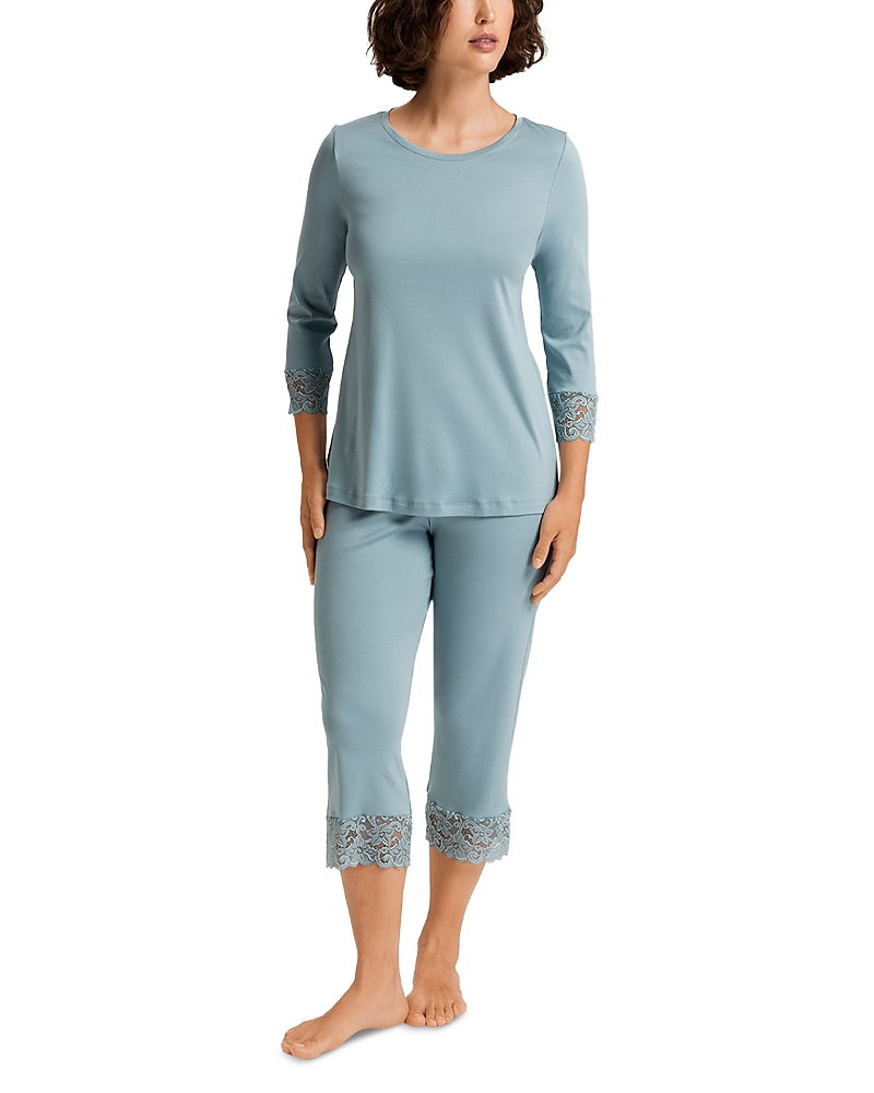 HANRO MOMENTS CROPPED PAJAMA SET
