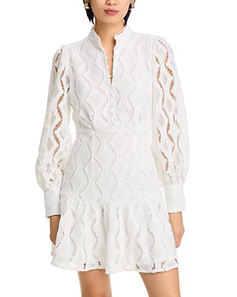 white cocktail dress with sleeves Simple Long-Sleeve Mermaid Short Party Dresses length dress is perfect for any formal occasion and beyond Off the Shoulder Long Sleeves