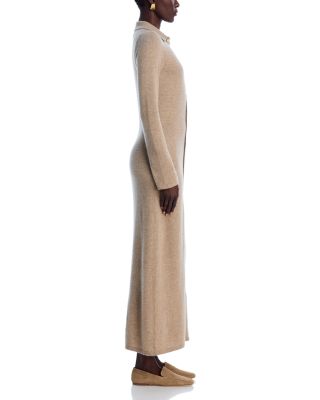 Showtime Cashmere Shirt Dress