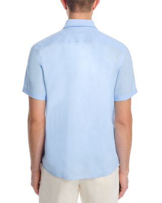 Stretch Linen Roan Slim Fit Shirt