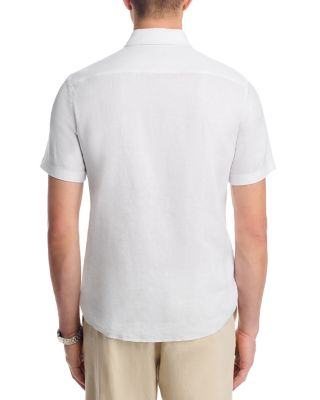 Stretch Linen Roan Slim Fit Shirt