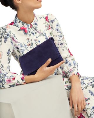 Renata Leather Clutch