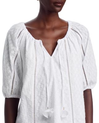 Palm Cove Elbow Sleeve Top