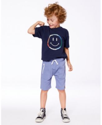 Boys' Organic Smiling Cotton Graphic Tee - Little Kid