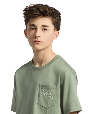 Unisex Desert Heavyweight Relaxed Fit Pocket Tee - Little Kid, Big Kid