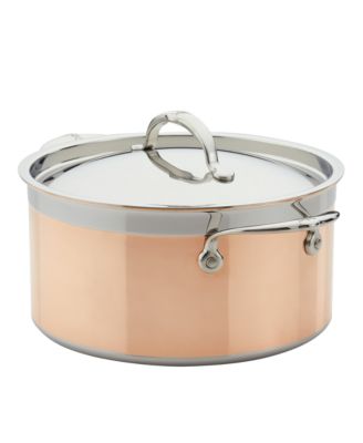 Hestan - CopperBond&reg; 6.0qt Induction Copper Stockpot with Lid