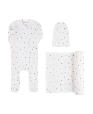  Unisex Cotton Ribbed Zipper Footie - Baby
