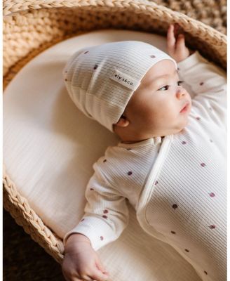  Unisex Cotton Ribbed Zipper Footie - Baby