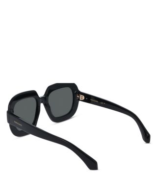 Rivert Oversized Square Sunglasses, 54mm