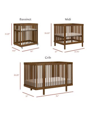 Pogo 8 in 1 Convertible Crib with All Stages Conversion Kits