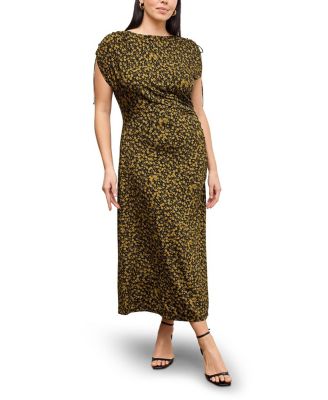 Aisling Slinky Printed Jersey Dress