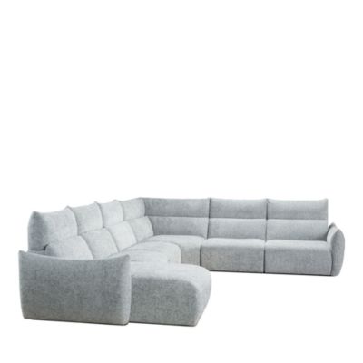 Paradiso 6 Piece Fabric Sectional