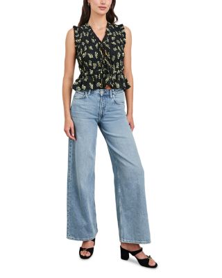 Martine Crinkled Cropped Top 