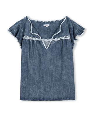 Tafia Relaxed Fit Cap Sleeve Top