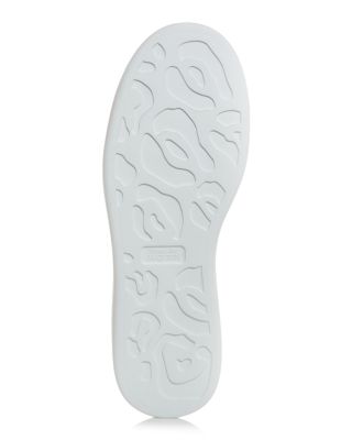 Alexander Men's Oversized Leather Heel Detail Sneakers
