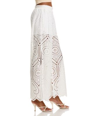 Connie Cotton Eyelet Pants