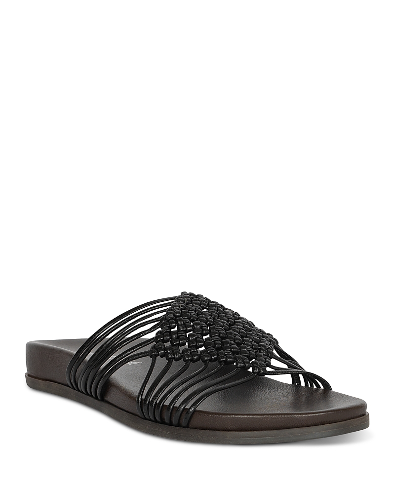 Jeffrey Campbell Women's Plait Strappy Slide Sandals