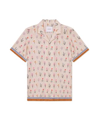 Lukas Floral Print Camp Shirt