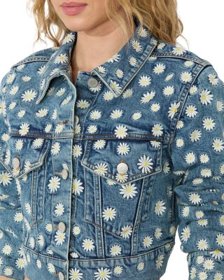 Jeff Embroidered Cropped Jacket