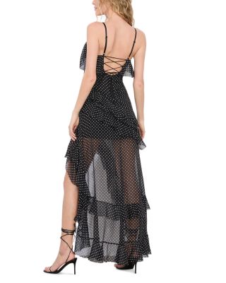 Alice+Olivia■Laverne Lace Up Back Dress■ドレス Alice and Olivia Laverne Lace Up Back Dress | Bloomingdale's