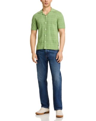 Yates Notched Collar Short Sleeve Shirt