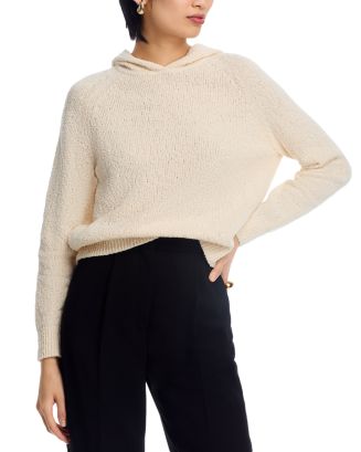 Theory Bouclé Terry Hoodie | Bloomingdale's