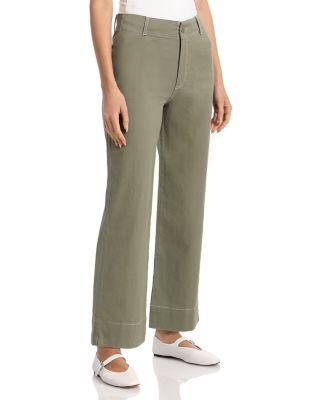 High Rise Wide Leg Pants