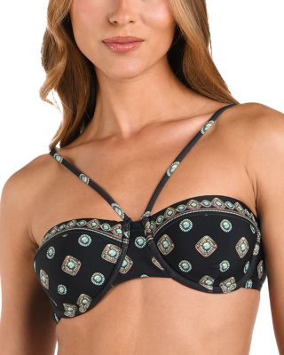 Alexandra South Western Convertible Bandeau Bikini & Vanessa South Western Belted High Waisted Bottom