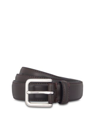 Men's Stitched Leather Belt