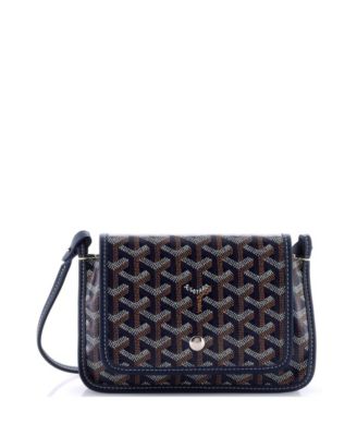 Pre-Owned Goyard - Plumet Clutch Wallet Printed Coated Canvas