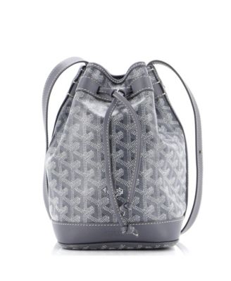 Pre-Owned Goyard - PM Petit Flot Bucket Bag Coated Canvas