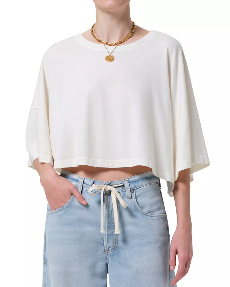 Citizens of Humanity Crop Cape Tee