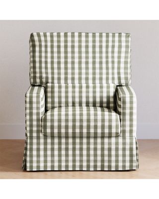 Crawford Pillowback Comfort Swivel Glider