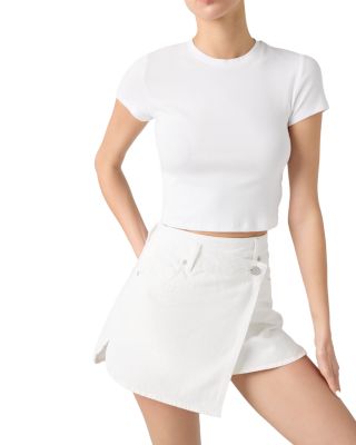 Asymmetrical Mini Skirt