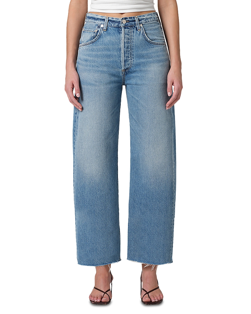 Citizens of Humanity Ayla Raw Hem High Rise Crop Jeans