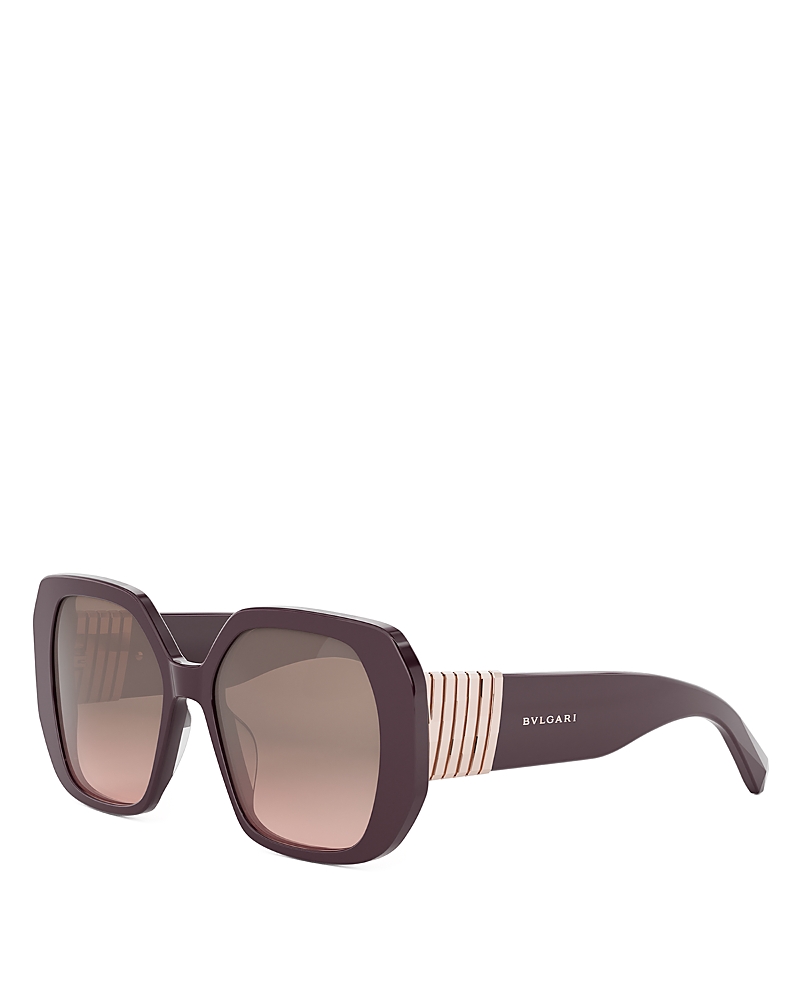 Bvlgari Tubogas Square Acetate Sunglasses