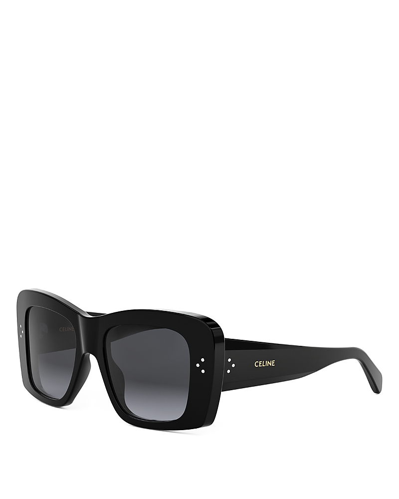 Celine Bold 3 Dots 53mm Geometric Sunglasses