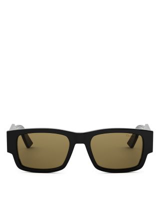  Christian Dior Label S1I Rectangular Sunglasses, 54mm
