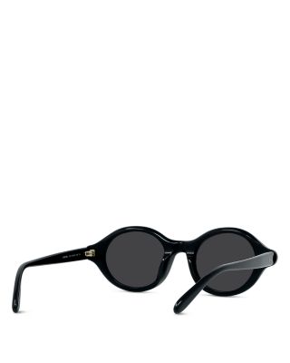 Slim Round Sunglasses, 48mm