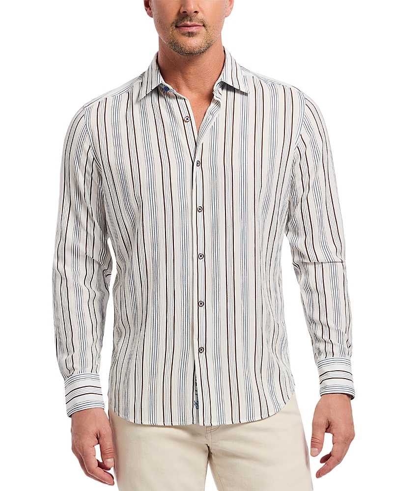 Robert Graham Stamford Cotton Stretch Classic Fit Button Down Shirt