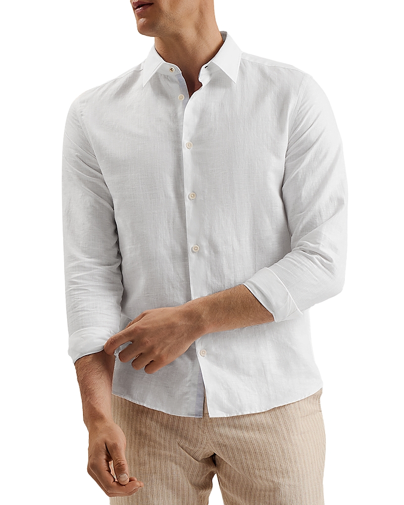 Ted Baker Button Front Long Sleeve Shirt