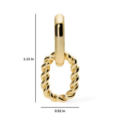 Double Hoop Earrings - Ash Double