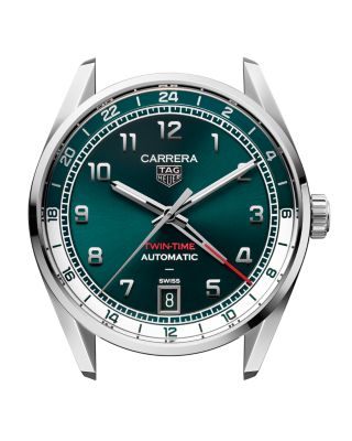 Carrera Twin-Time Automatic Watch, 41mm