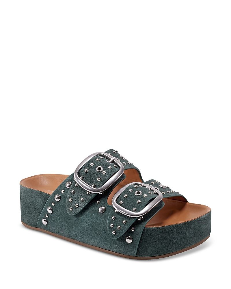 Marc Fisher Ltd Women's Sayge Double Studded Strap Platform Sandals