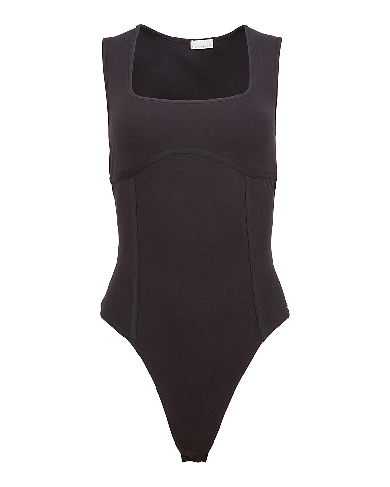 Fleur Du Mal Organic Cotton Tank Bodysuit
